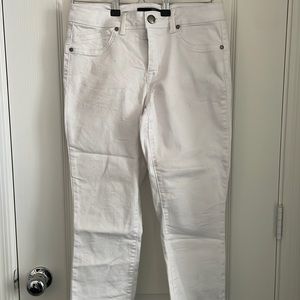 1822 Denim, White, Crop Jeans, Size 8